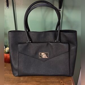 Kate Spade Halsey tote in black